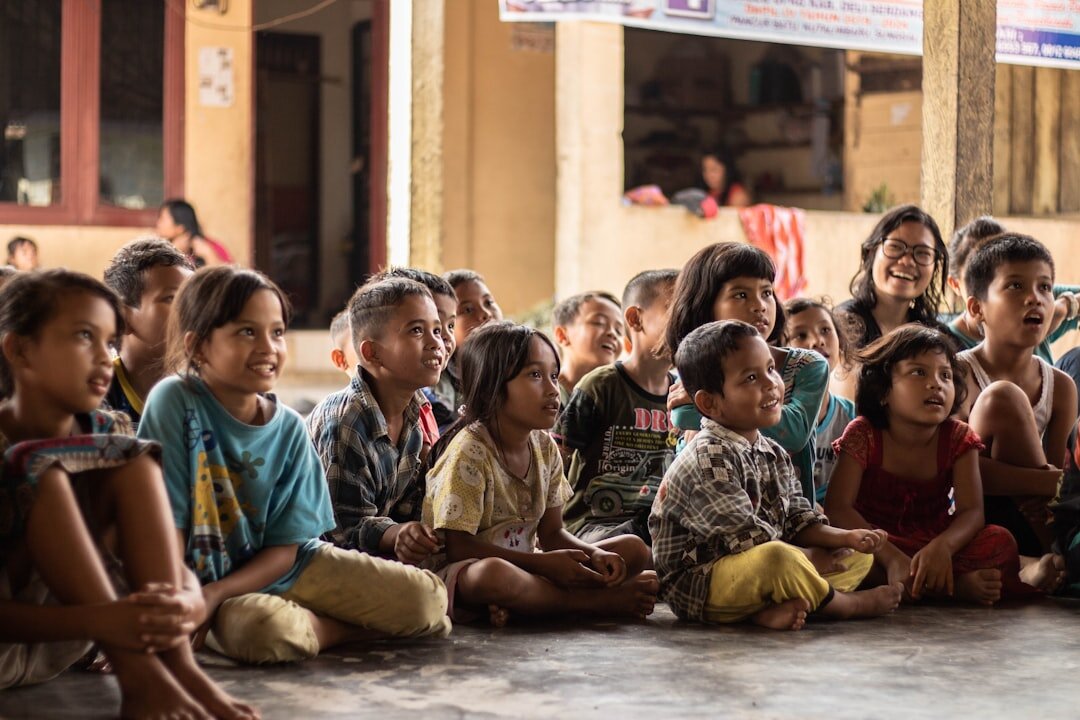 Group of local residents gathered for a community interview