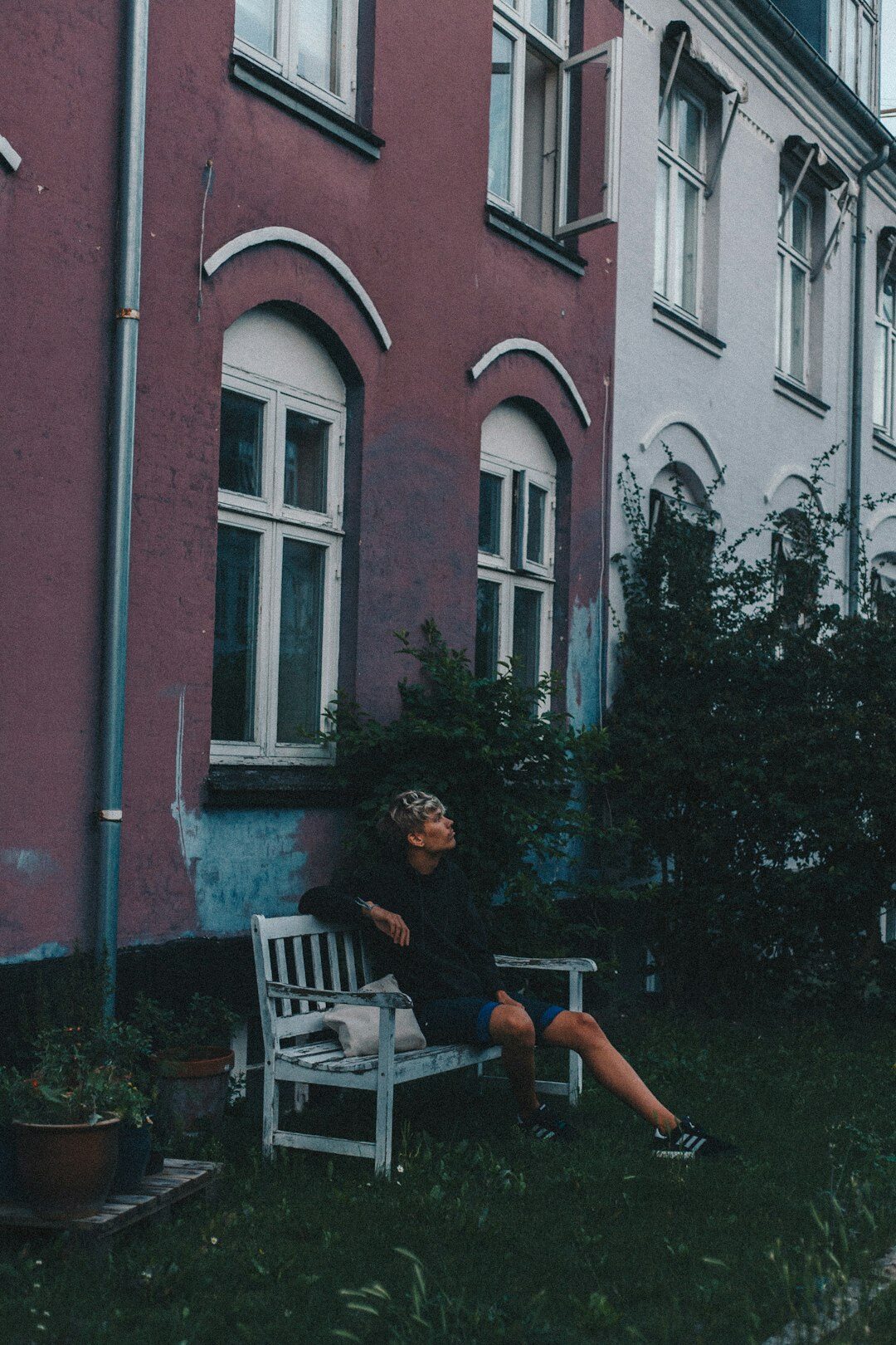 Portrait of a young Danish woman sharing her personal story