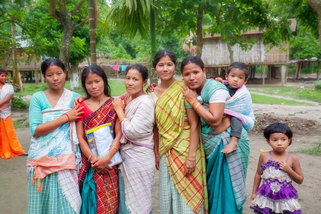 group of villagers