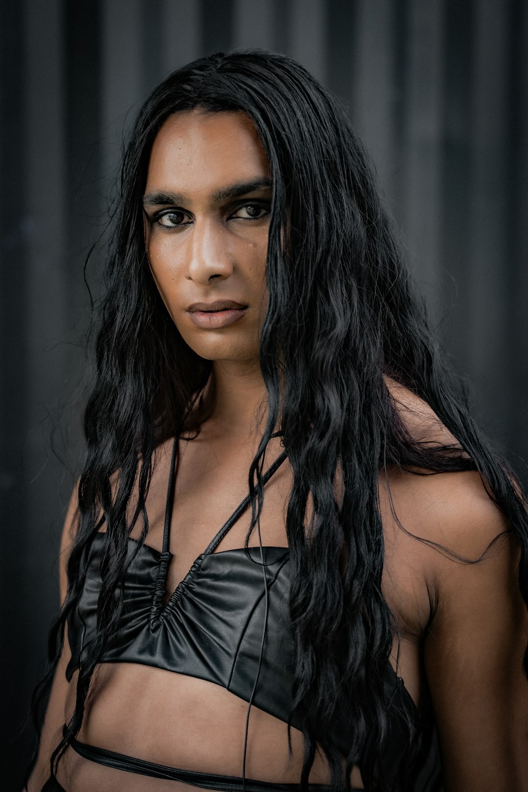 Studio portrait of a Danish female video producer